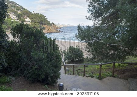 Cala De Sant Francesc In Blanes, Costa Brava