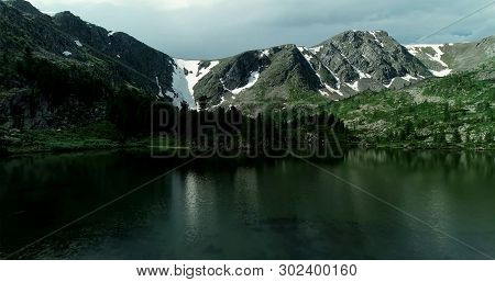 Kuiguk Lakes Are High-mountain Lakes Of The Ust-koksinsky Region Of The Gorny Altai. They Are Locate