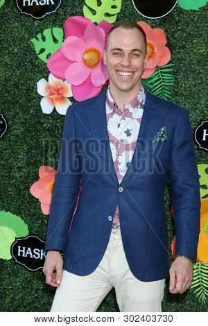 LOS ANGELES - MAY 20:  Jordan Whalen at the Lifetime TV Summer Luau at the W Hotel on May 20, 2019 in Westwood, CA