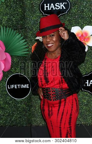 LOS ANGELES - MAY 20:  Tonya Banks at the Lifetime TV Summer Luau at the W Hotel on May 20, 2019 in Westwood, CA