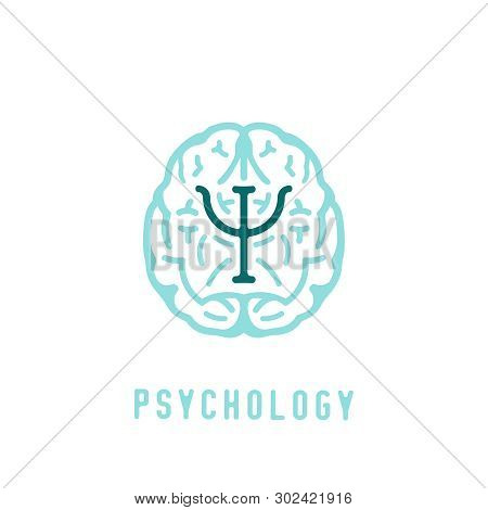 Psychologist, Psychotherapist Icon. Creative Concept Useful For Logotype, Pictogram, Symbol Design. 