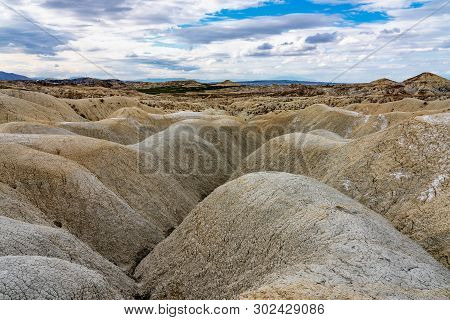 The Badlands Of Abanilla And Mahoya Near Murcia In Spain
