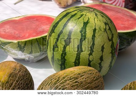 Fresh Water Melon And Melons