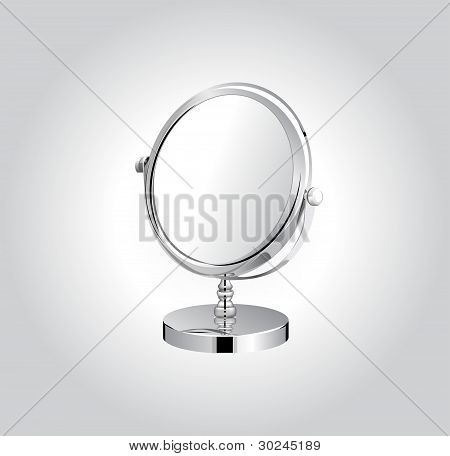 Vektor make-up metal spejl