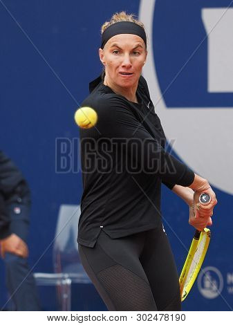 Nuremberg, Germany - May 22, 2019: Russian Tennis Player Svetlana Kuznetsova At The Euro 250.000 Wta