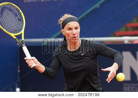 Nuremberg, Germany - May 22, 2019: Russian Tennis Player Svetlana Kuznetsova At The Euro 250.000 Wta