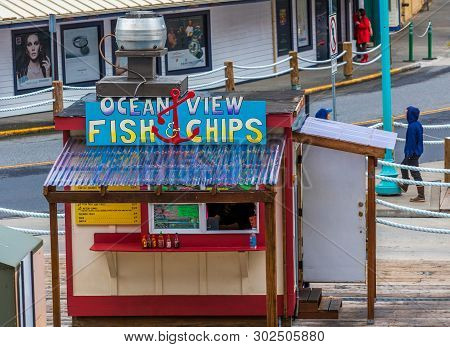 Ketchikan, Alaska - May 29, 2016: Ketchikan Is The Southeasternmost City In Alaska, With A Populatio