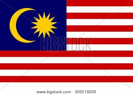 Flag Rectangular Shape, Rectangular Shape Icon On White Background