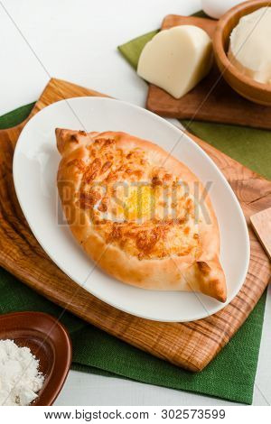 Ajar Style Khachapuri Image Photo Free Trial Bigstock