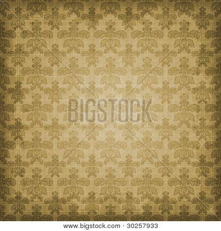 รูปพื้นหลังแรเงาพื้นหลัง Damask สีน้ำตาล