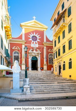 Agios Spyridonas Church Bell Tower, Corfu Old Town, Kerkyra, Corfu, Greece