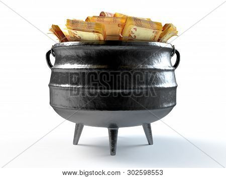 South African Potjie Pot And Cash