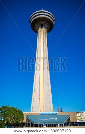 An Observation Tower In Niagara Falls, Ontario