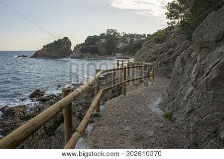 Cala De Sant Francesc In Blanes, Costa Brava
