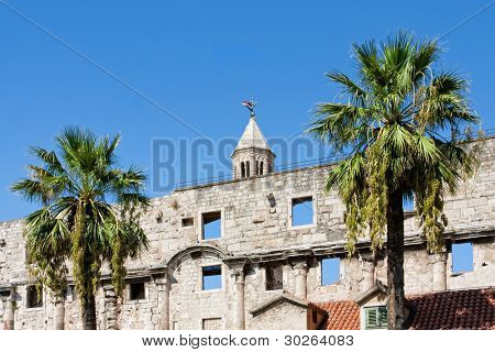 Ruinas de Palacio de Diocleciano en Split