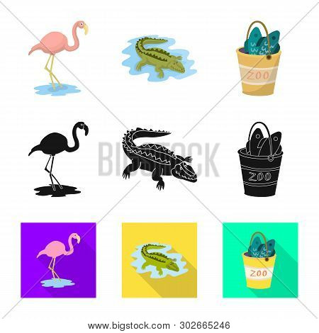 Vector Illustration Of Nature  And Fun  Icon. Collection Of Nature  And Entertainment Stock Vector I