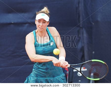 Nuremberg, Germany - May 23, 2019:  Serbian Player Nina Stojanovic  At The Euro 250.000 Wta Versiche