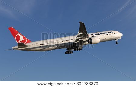 Airplane Takeoff From Airport