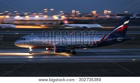Airplane Takeoff From Airport