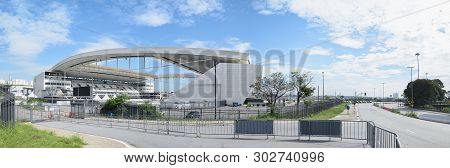 Sao Paulo Sp, Brazil - March 07, 2019: Arena Corinthians Stadium Also Known As Itaquerao, Itaquera D