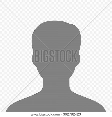 Social Media Avatar User Icon . Template For Your Design
