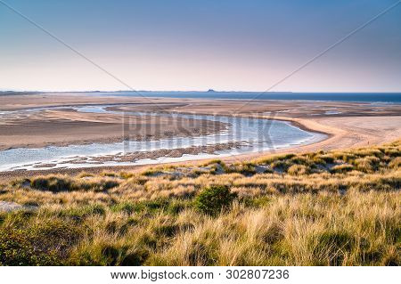 Budle Water Meanders To The North Sea