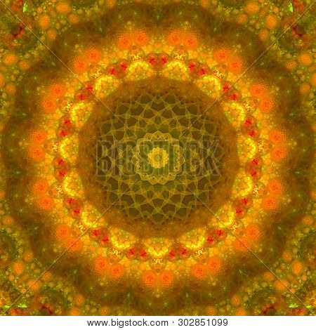 Kaleidoscope Abstractart Beautiful Fantasy Fractal Graphic Illustration