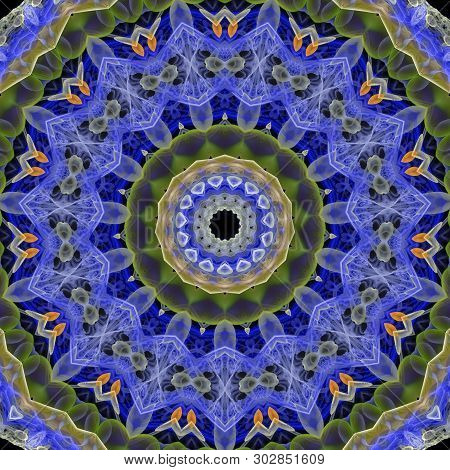 Kaleidoscope Abstractart Beautiful Fantasy Fractal Graphic Illustration