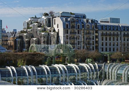 Vista sul Forum Des Halles, Parigi