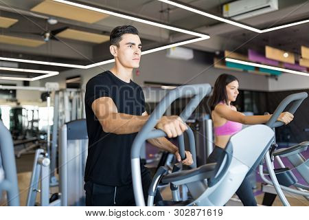 Good Looking Man Doing Regular Brisk Walking To Lose Weight Effectively