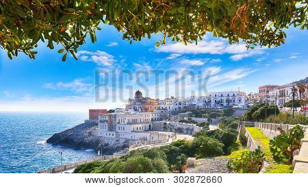 Beautiful Coastal Town In  Santa Cesarea Terme In Salento Region Of Italy. Villa Sticchi In Salento 
