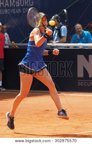 Nuremberg, Germany - May 24, 2019: Rumanian Tennis Player Sorana Cirstea At The Euro 250.000 Wta Ver