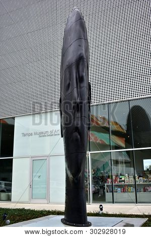 Tampa, Flordia, Usa - January 7, 2017: The Tampa Art Museum