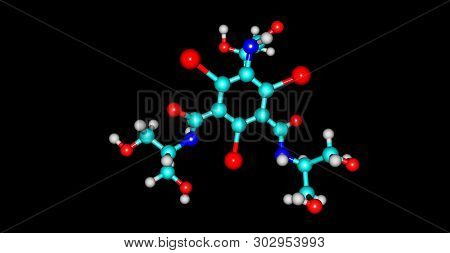 Iopamidol Is An Organic Iodine Compound And Used As A Non-ionic Water Soluble Radiographic Contrast 