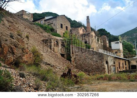 View Of The Abandoned Mine Su Zurfuru