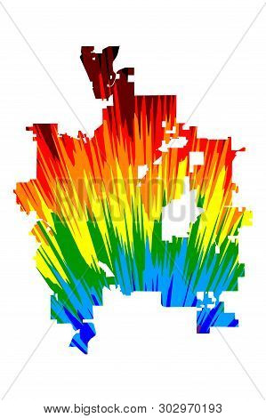 Colorado Springs (united States Of America, Usa, U.s., Us, United States Cities, Usa City)- Map Is D