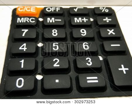 A Picture Of Keypad On White Background