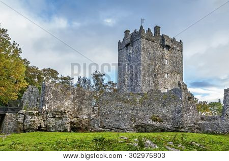 Aughnanure Castle Is A Tower House Was Built In The 16th Century In Oughterard, County Galway, Irela