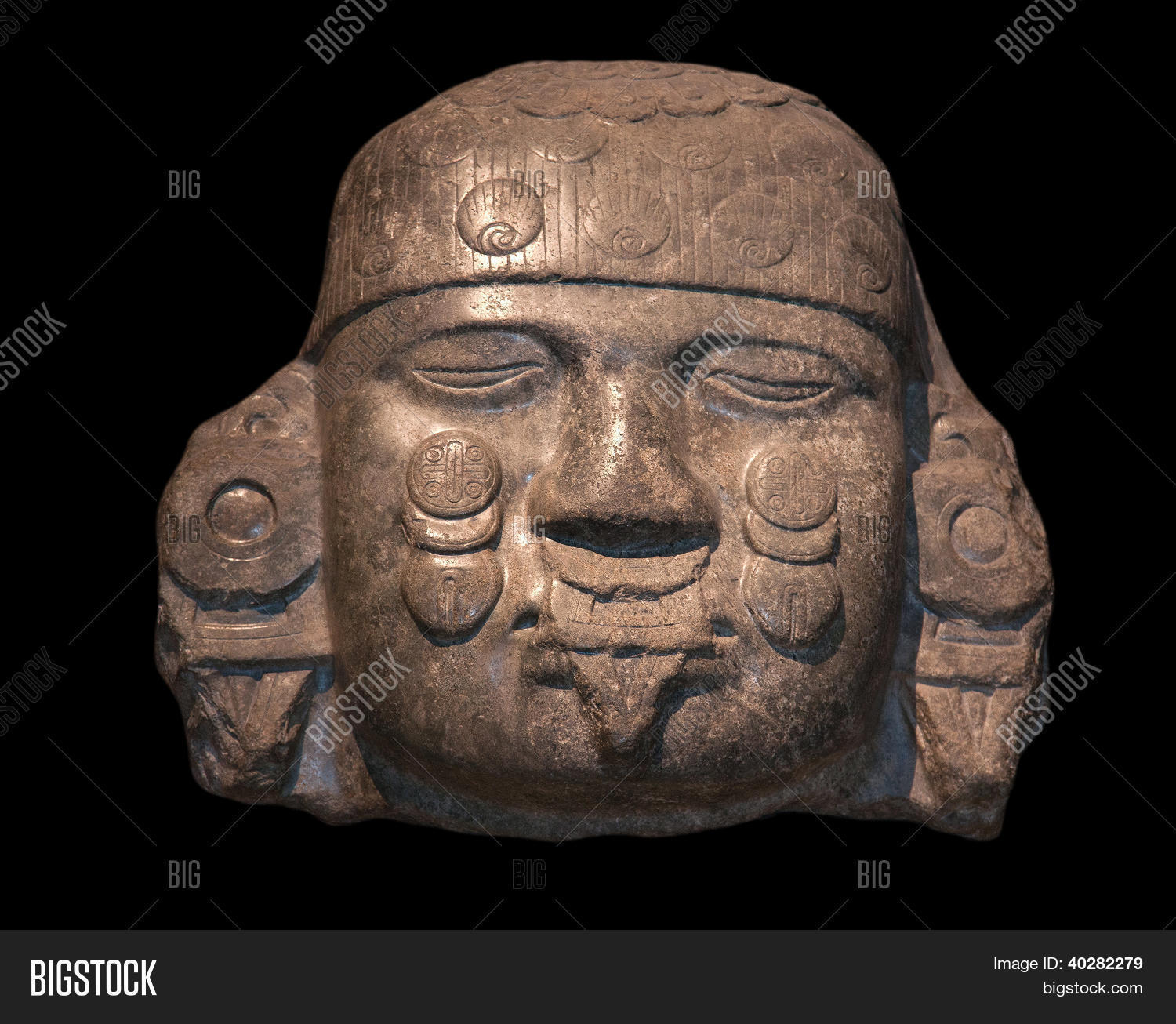 Head Coyolxauhqui Image & Photo (Free Trial) | Bigstock