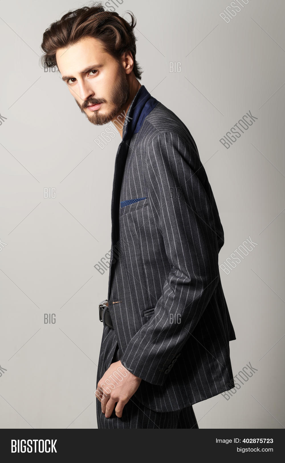 Fashion Model Man Dark Image & Photo (Free Trial) | Bigstock
