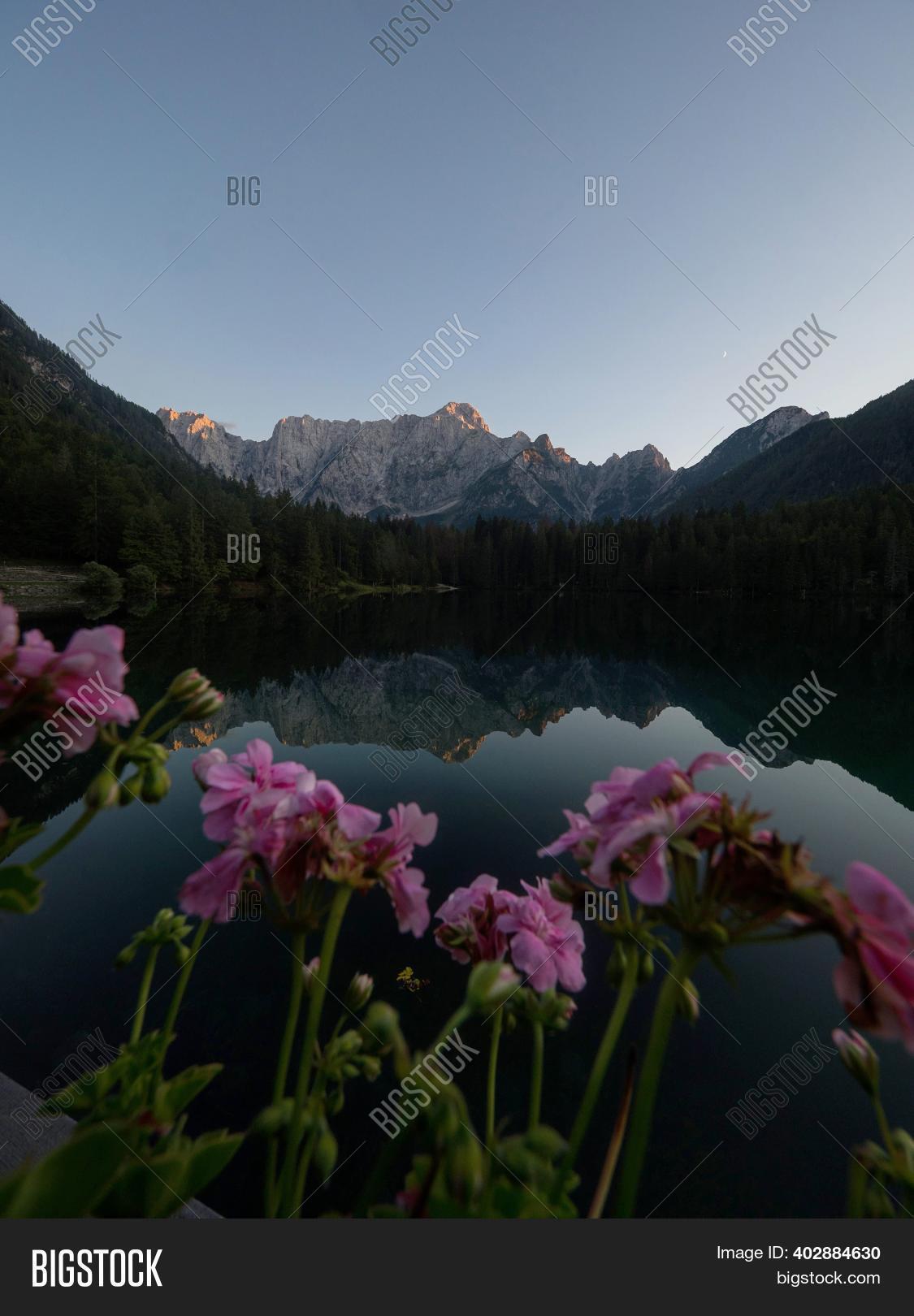 Alpine Mountain Lake Image & Photo (Free Trial) | Bigstock