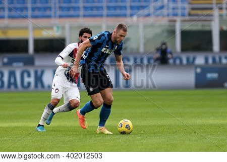 Milano, Italy. 03th January 2021. Milan Skriniar Of Fc Internazionale  During The Serie A Match Betw