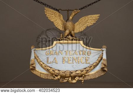 Gran Teatro La Fenice, Opera House In Venice, Italy, Europe