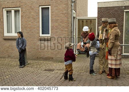 Deventer, Netherlands, 17 December 2016.  Dickens Festival In Deventer, Netherlands.