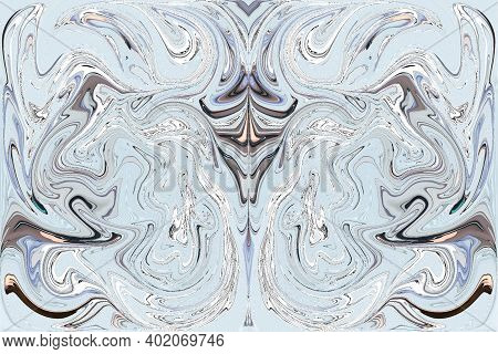 Abstraction Using Collage And Layer Distortion While Repeating It.