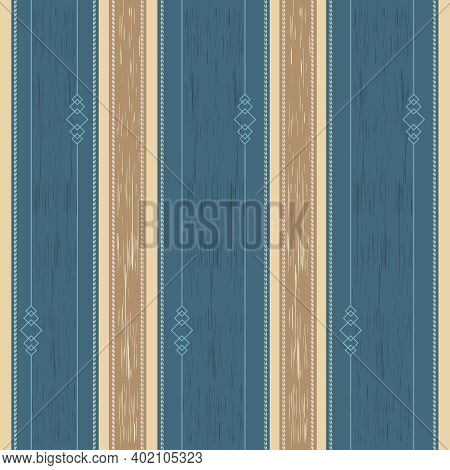 Abstract Striped Seamless Pattern Fabric. Suitable For Your Print Fabric, Sarong, Ulos, Sari, Doodle