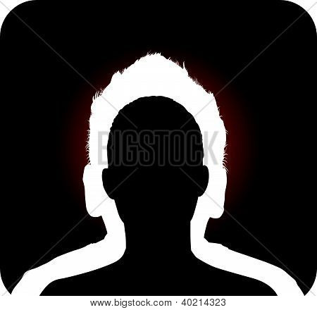 โพรไฟล์ silhouettes