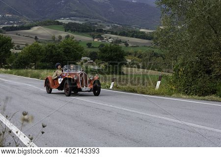 Fiat 508 S Balilla Sport Coppa Oro 1933 On An Old Racing Car In Rally Mille Miglia 2020 The Famous I