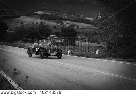 Fiat 508 S Balilla Sport Coppa Oro 1933 On An Old Racing Car In Rally Mille Miglia 2020 The Famous I