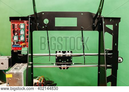 Homemade 3d Printer In Development At Home. Modeling